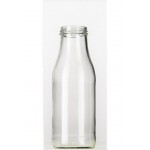 10 x 1LTR Glass Bottle - Round 