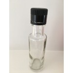 100ml Glass Table Sauce Olive Oil Bottle Dorica - Round 