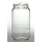 1 Litre Glass Jar - Round 