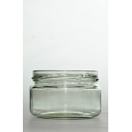 12 x 228ml Glass Jar - Round (Wide)