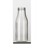 10 x 1LTR Glass Bottle - Round 